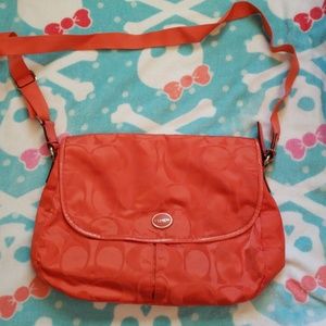 Coach bag messenger style